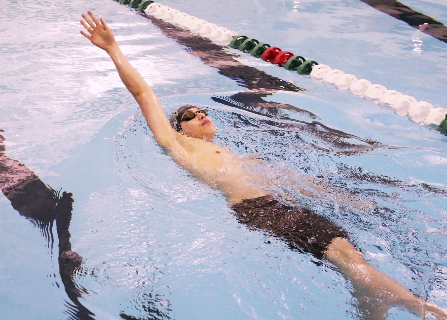 Mainland Regional's Destin Lasco, 2018 Press Boys Swimmer of the Year